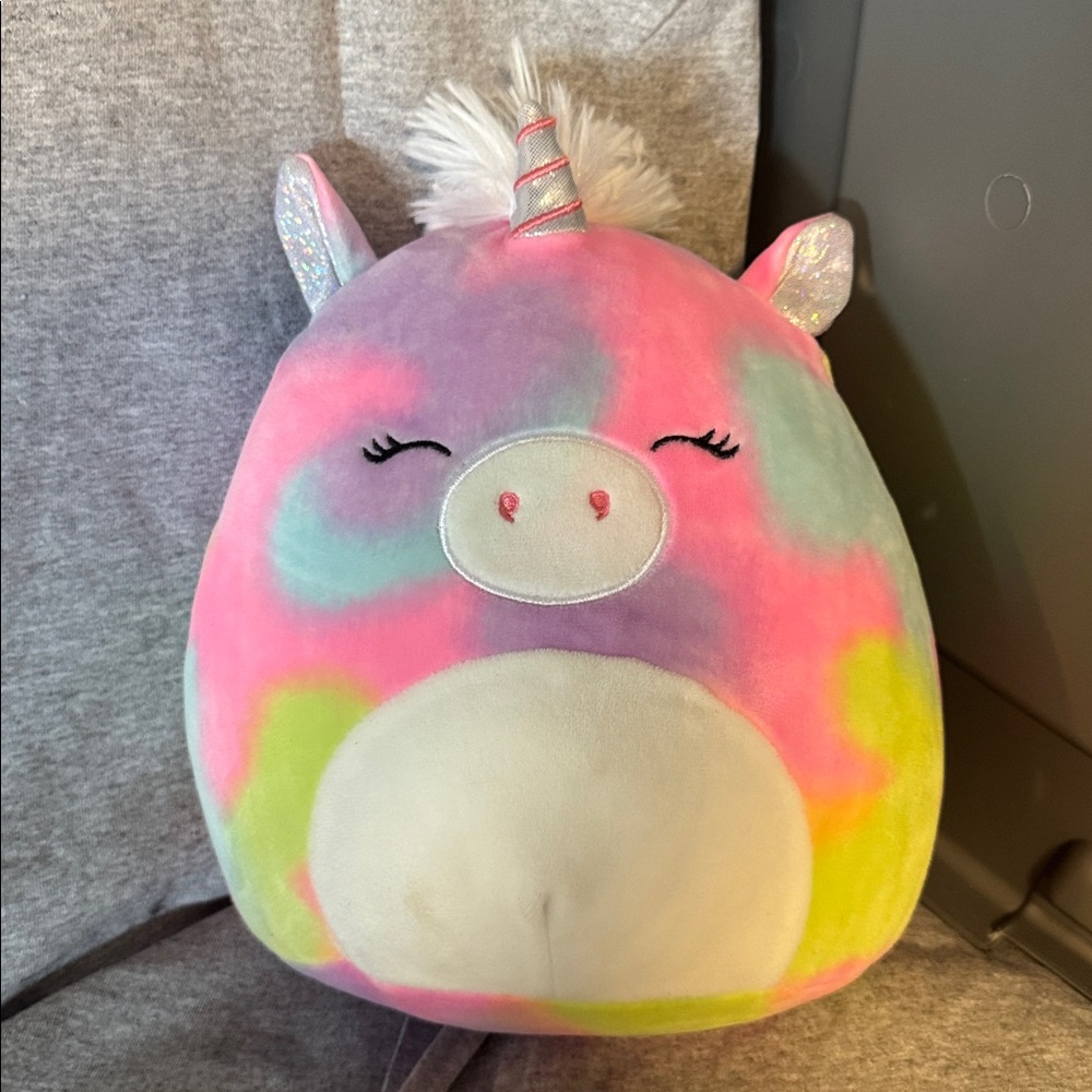 Rainbow Unicorn Squishmallow 8”